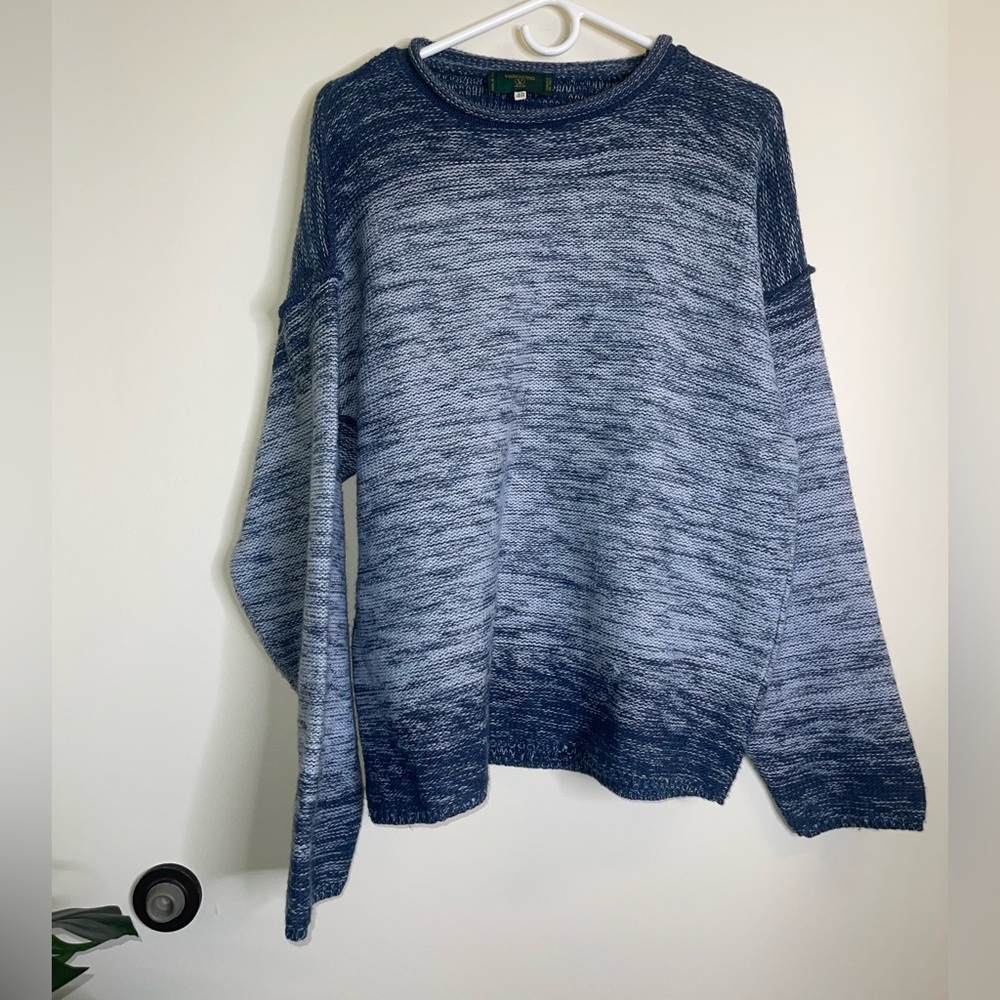 Valentino Blue Knit Sweater